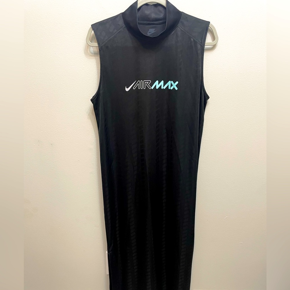 Nike Air Max Black Sleeveless Athletic Dress